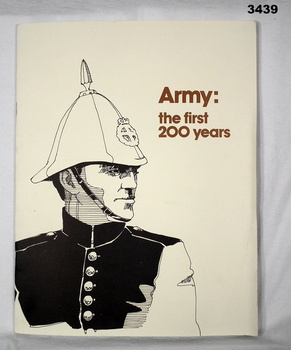 Booklet, the Armies first 200 years.