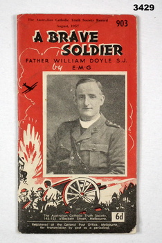 Booklet re an Army Padre in WW1.