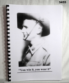 Booklet, facsimile of facts figures and maps.