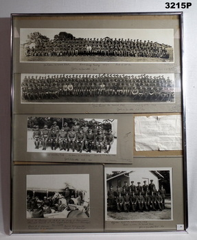 Series of photographs from 1930's framed.