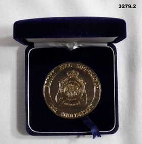 Medallion re 70 years of he Rooty Hill RSL NSW.