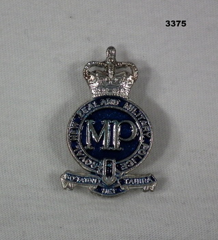 Badge, New Zealand Military Police Force.