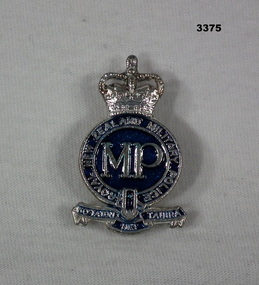 Badge, New Zealand Military Police Force.