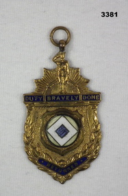 Badge, duty done from Bridgewater residents.