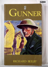 Fiction book titled just “Gunner”
