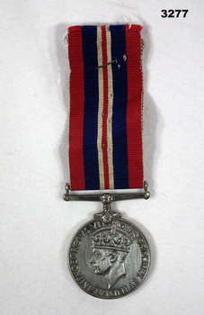 Medal with ribbon RAAF WW2