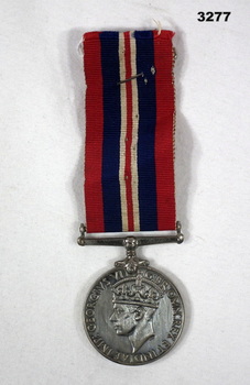 Medal with ribbon RAAF WW2