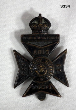 Badge relating to the Boer War.
