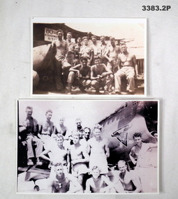 Two photographs relating to RAAF WW2