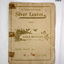 Card with pressed leaves from Sth Africa, Boer war.