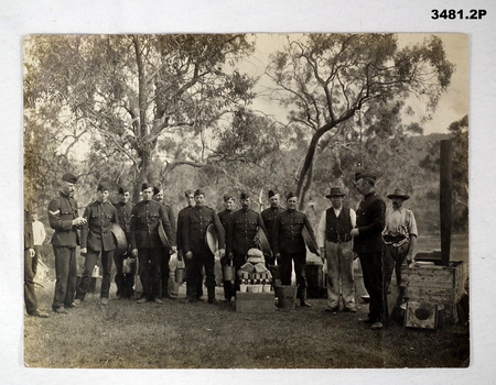 Group of pre WW1 soldiers.