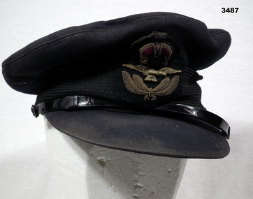  RAAF peaked cap complete WW2