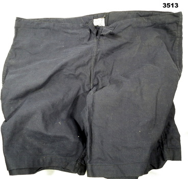 Blue Australian RAAF shorts WW2