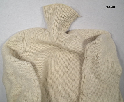 White woollen pullover RAAF WW2