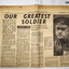 Newspaper cutting r general Monash.