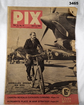 Pix Magazine with RAAF featured on front cover.