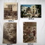 Booklet and colour, B & W postcards c.WW1.
