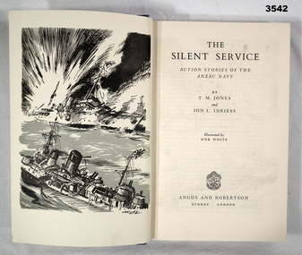 Book, ANZAC Navy stories, silent service.