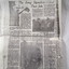 Copy of a newspaper cutting.