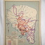 Coloured map of the Tarakan campaign.