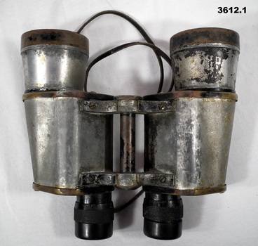 Pair of Japanese binoculars WW2.