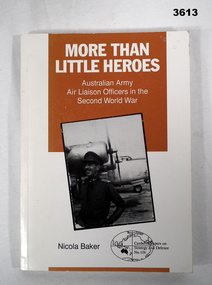Book, Army air liason in WW2.
