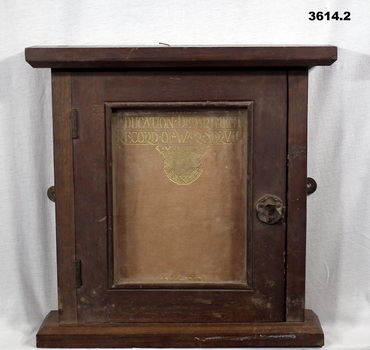 Education Dept record of service 1941 - 1918 in case.
