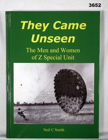 Book re Z Special unit in WW2