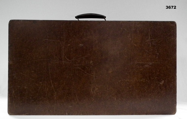 Suit case made by Italian POW’s in Victoria.