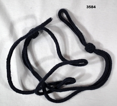Navy blue RAAF uniform lanyard RAAF WW2