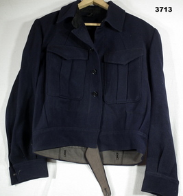 RAAF blue Woollen bomber jacket.