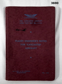 Manual, Flight Engineers for Lancaster’s WW2 