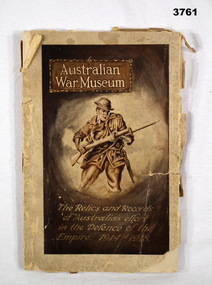 Guide book to the Australian War Museum Melbourne.
