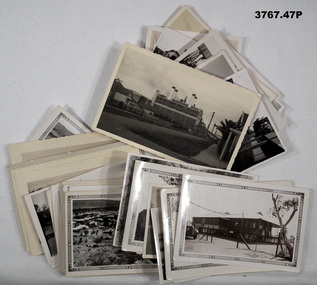 Series of photographs relating to the NT WW2