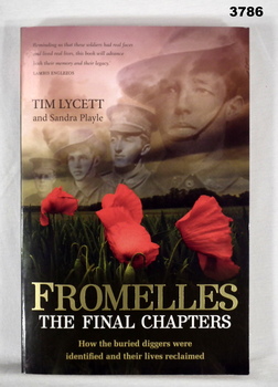 Book, Fromelles, the final chapter.
