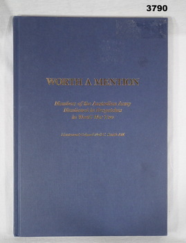 Book re Mention in Despatches WW2.