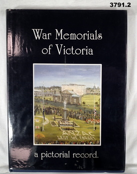 Book re War memorials of Victoria.