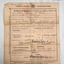 Certificate of discharge for WW1 soldier.