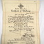 Certificate of discharge for a WW2 soldier.