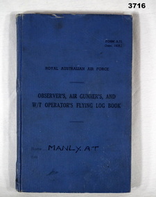 Log Book for Observers, Aior Gunners and WT Operators.