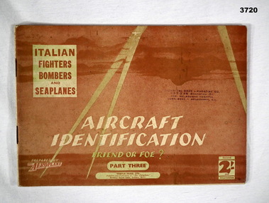 Aircraft Identification - Italian fighters, bombers and seaplanes.
