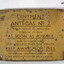 Tin of anti gas ointment in tubes WW2