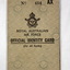 Official RAAF identification card for all ranks.