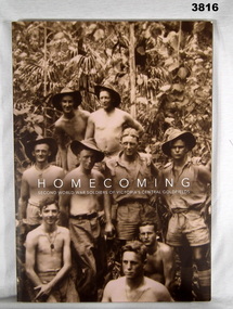 Book, central Victorian soldiers homecoming.