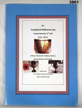 Book re the Melbourne cup run in POW camp Burma.