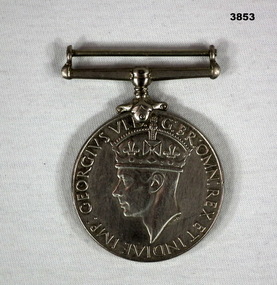 British War Medal 1939-45. No ribbon attached.