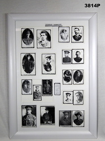 Framed item with 19 individual photos on.