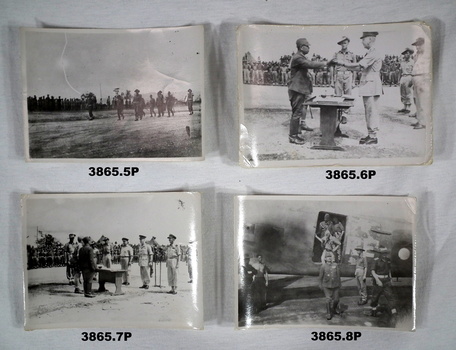 Photos re Japanese surrender at Wewak 
