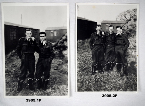 Photos of RAAF Airmen in England WW2