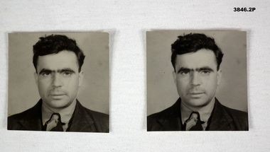 Passport size photos for escape purposes RAAF